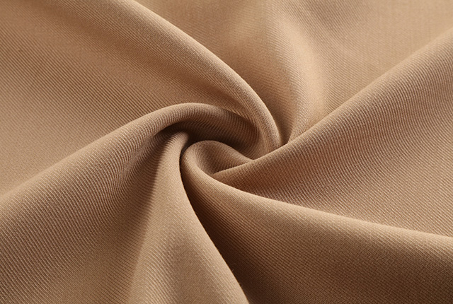 Brown twill TR stretch for women's blazer and pants fabric HLTR22015